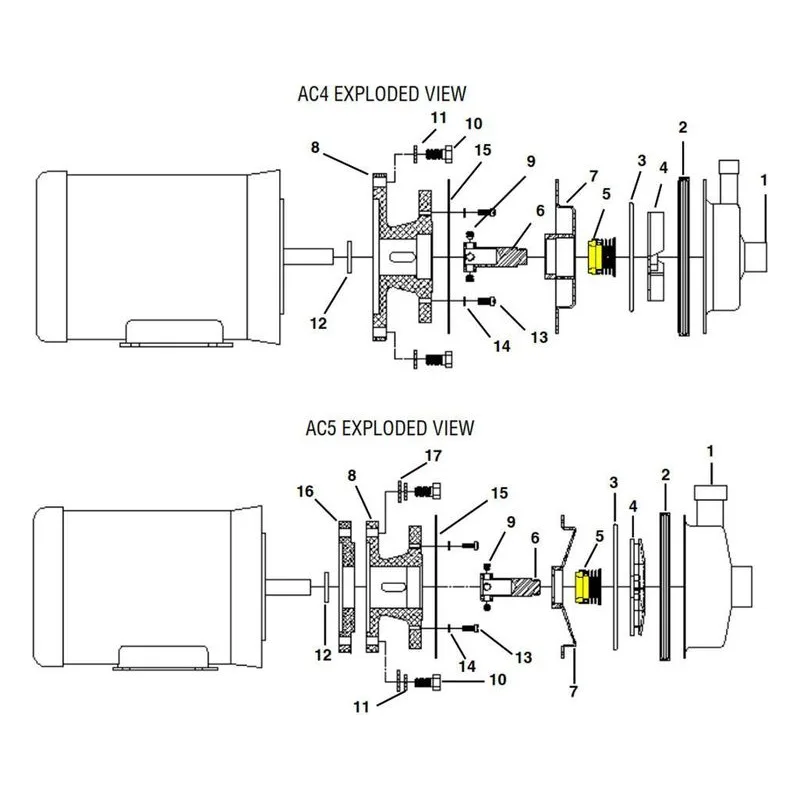 Finish Thompson J102957-1 Pump Repair Spare Part Mechanical Seal AC$ AC% - view 2