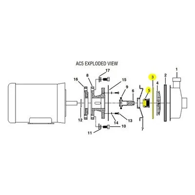 Finish Thompson A102149 Pump Repair Spare Part Seal Kit