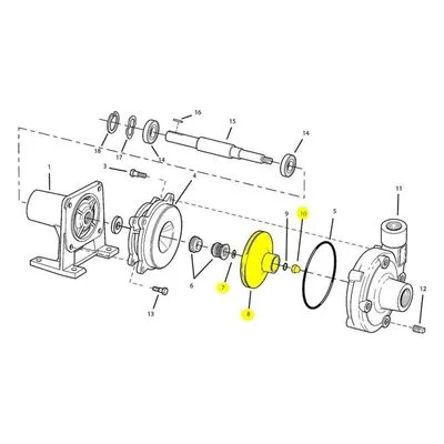AMT Pumps 4901-010-98 IMP XSS 3.00HPODP 3PH SUBGRP