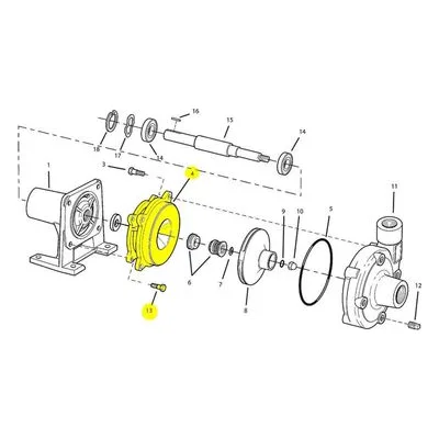 AMT Pump Repair Part 4900-030-98, ADAPTER 1.5 X 1.25 XSS SUBGRP