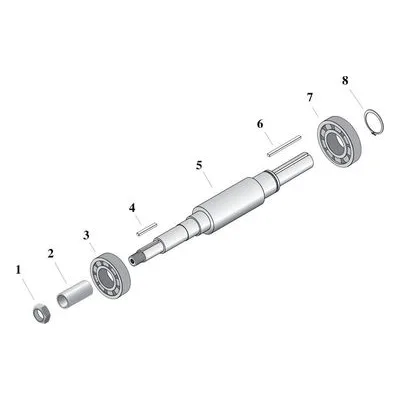 Berkeley Pumps Repair Part - KIT SHAFT B3ZRM SHAFT DRIVE. Catalog Number: B85585. A Pentair Brand.