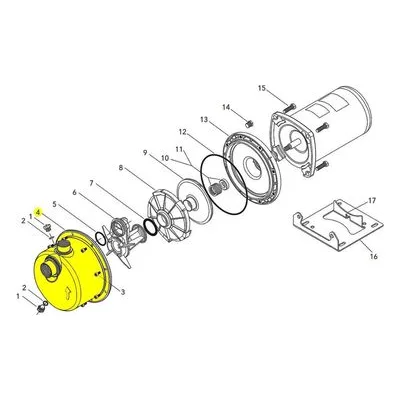 Goulds Pumps Repair Part 1L78 S.W. CASING-LJ