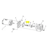 AMT Pump Repair Part 1640-161-90, 5/8" BUNA TYPE 16 CRBN/CERAMIC SEAL SUBGRP KIT