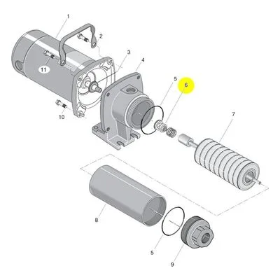 Berkeley Pump U109-118 Water System Parts