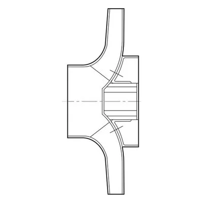 Goulds Pumps Repair Part 2L779 IMPELLER 9.50"DIA.
