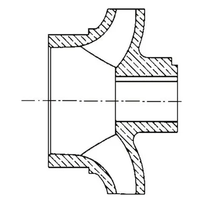 Goulds Pumps 2K643 Repair Parts / Accessory - IMPELLER 7.62"DIA. 59375. Manufactured by Xylem.
