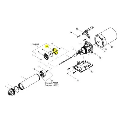 Goulds Pumps Repair Part 7K858 BOWL-18E B10832 3210