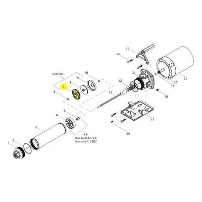 Goulds Pumps Repair Part 7K20 DIFFUSER-BOX-3-B10279 6320