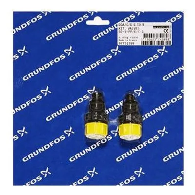 Grundfos 97751599 Dosing Pump Kits, Kit, valve SD-S-PP/E/C-1 Chemical Metering Pumps Replacement Parts