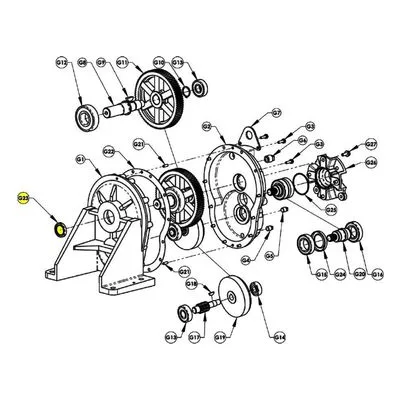 AMT Pump Gearbox Repair Part 2148-000-00, 335-16B OIL SEAL