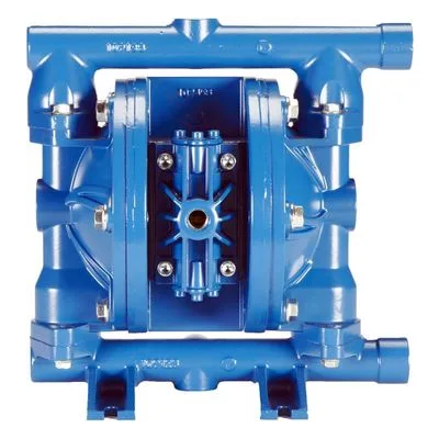FTI Air FT05A-AA-1TAT-N1 1/2" (13mm) Metallic Aluminum Double Diaphragm AODD Pump by Finish Thompson.