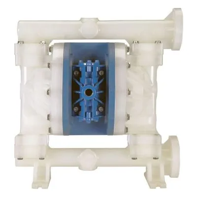 FTI Air FT10P-PP-1TPC-F1 1" (25mm) Non-Metallic Polypropylene Double Diaphragm AODD Pump by Finish Thompson.