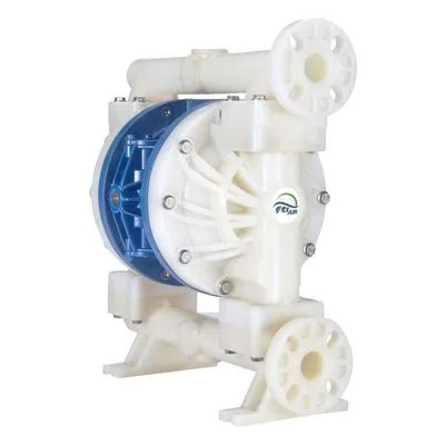 FTI Air FT10V-PP-1TVC-F1 1" (25mm) Non-Metallic PVDF Double Diaphragm AODD Pump by Finish Thompson.