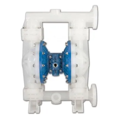 FTI Air FT15ZP-PP-1TPC-N1 1.5" (38mm) Non-Metallic Polypropylene Double Diaphragm AODD Pump by Finish Thompson.