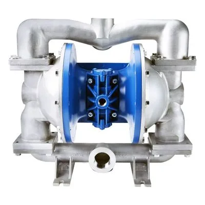 FTI Air FT15ZS-AA-1TST-N2 1.5" (38mm) Metallic 316SS AODD Double Diaphragm Pump by Finish Thompson.