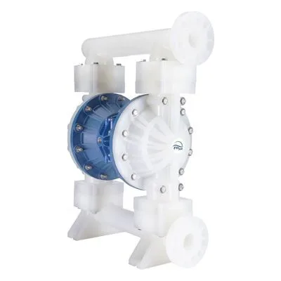 FTI Air FT20P-PP-1TPC-F1 2" (51mm) Non-Metallic Polypropylene Double Diaphragm AODD Pump by Finish Thompson.
