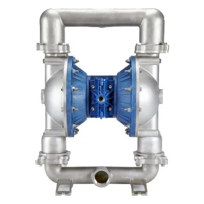 FTI Air FT20S-AA-1TST-N2 2" (51mm) Metallic 316SS AODD Double Diaphragm Pump by Finish Thompson.