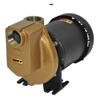 AMT Pump 3890-97, 1-1/2" Self-Priming Bronze Centrifugal Pump, American Machine and Tool
