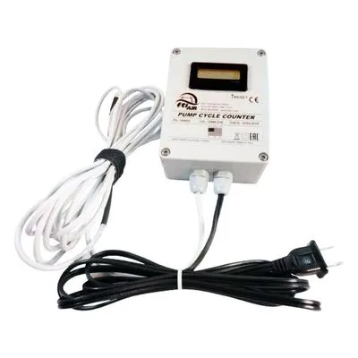 109805 FTI Air Operated Double Diaphragm Pump Accessories. Cycle Counter w/IEC Type A Plug (115v, 1 Ph, 50/60 Hz).