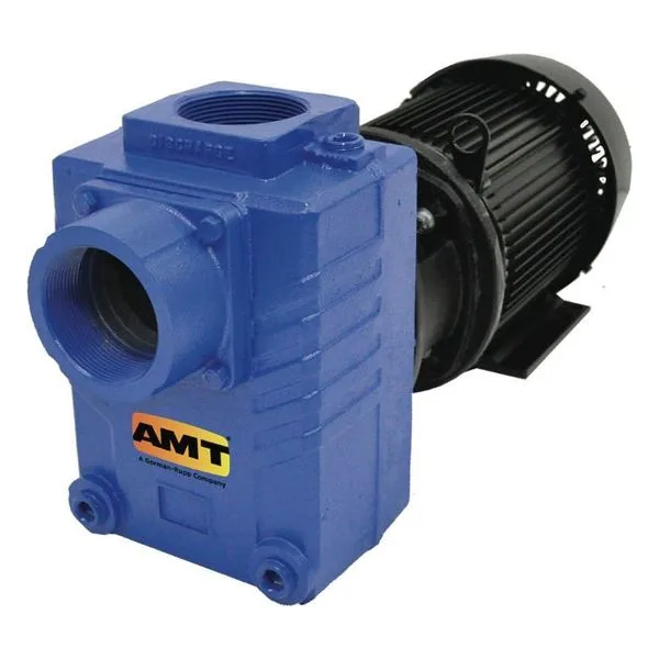 AMT Pump 2876-95, 3" Cast Iron Self-Priming Centrifugal Pump, American Machine and Tool