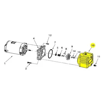 AMT 285E-95 Pump Repair Part 1558-000-01, 289 CASING MACHINED 3 STEP 1 INCH