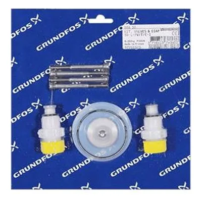 Grundfos 97751575 Dosing Pump Kits, Kit, Valve / Diaphragm SD-L-PV/T/C-1 Chemical Metering Pumps Replacement Parts