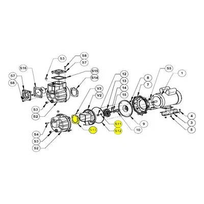 IPT AMT Pump Repair Part 1A31-306-90, EPDM/EPR O-RING/GASKET SUBGRP KIT Self Priming