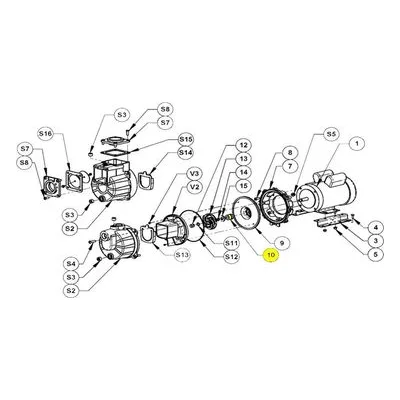 IPT AMT Pump Repair Part 1641-161-91, 0.63 SEAL SUBGROUP FS16 EPT/EPR/CAR/CER SP Self Priming