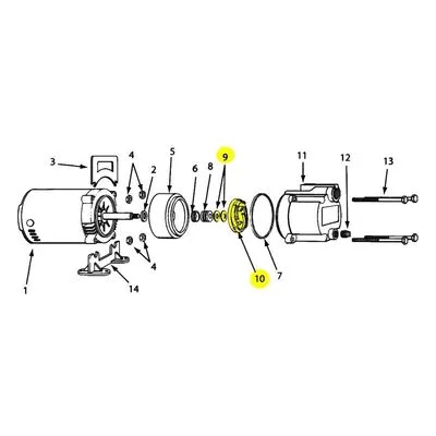 AMT Pumps 2851-010-95 285E1/3XCI IMPELLER SUBGROUPING