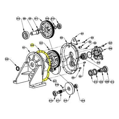 AMT Pump Repair Part 3354-300-00, GASKET GEAR BOX