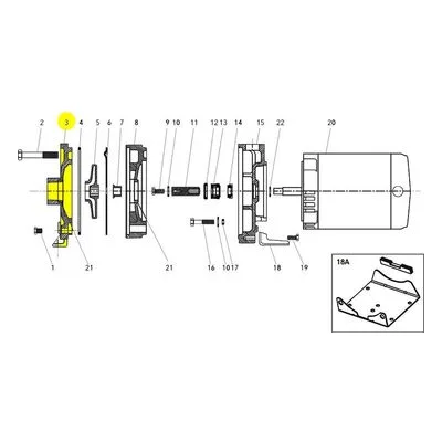 Goulds Pumps Repair Part 1K291 CASING ASM - HSC