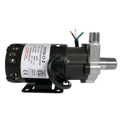 CHUGGER PUMP XCPSS-CI-2 SS Center 230 Volt Home Brew Pump
