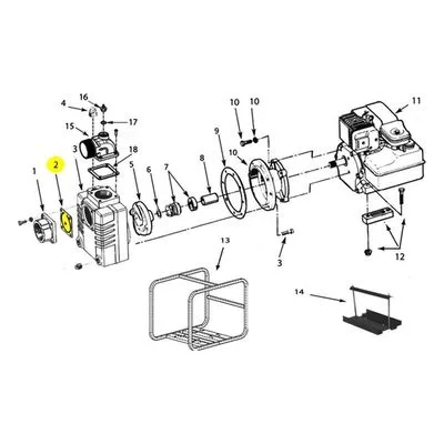 AMT Pump Repair Part 1694-000-90, 310-4X FLAPPER VALVE ASSEMBLY
