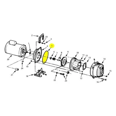 AMT Pump Repair Part 2186-000-00, #268 O-RING BUNA N 3655, 3656 &3657 Sprinkler Booster Pump Part