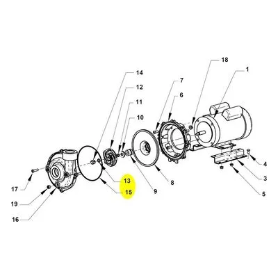 AMT Pumps 2A01-301-90 EPDM/EPR ES 0-RING SUBGROUP