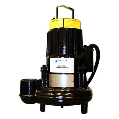 2GFK1212D Goulds Water Technology GFK Series Submersible Sewage Pumps. 1.2HP 3/60/200 S68 3.8MA Pump by Xylem.