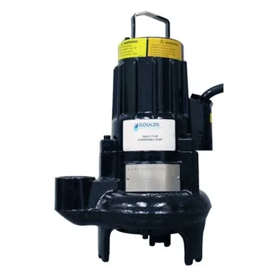 Goulds Water Technology 2GFV1212F GFV Series Submersible Sewage Pumps by Xylem. 1.2HP 3/60/200 V94 3.8MA.