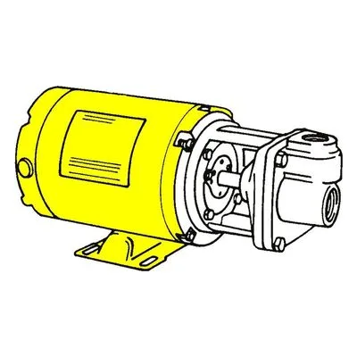 09794F Burks .75HP, 3500, TRI, TFC by Crane Pumps