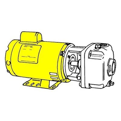 09799F Burks .50HP, 1800, 115/208-230 by Crane Pumps