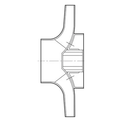 Goulds Pumps Repair Part 2L766 IMPELLER 6.88"DIA.