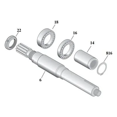 Berkeley Pump Replacement & Repair Part B71884 for Centrifugal & Irrigation Industrial Pumps