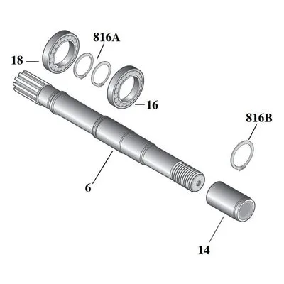 Berkeley Pump Replacement & Repair Part B85553 for Centrifugal & Irrigation Industrial Pumps