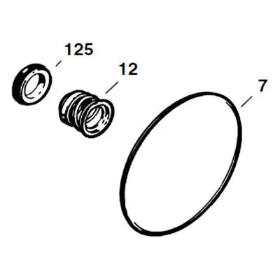 MTH Regenerative Turbine Pump Repair Parts, SK4100 T41 Mechanical Seal/O-Ring Kit.