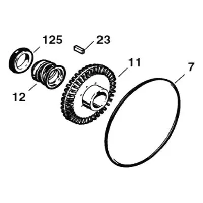MTH Regenerative Turbine Pump Repair Parts, BK4101-SS T41C Basic Repair Kit.