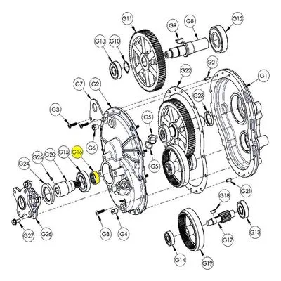 3370-094-00 AMT Pumps Repair Part ROLLER BEARING 30X37X12. A Gorman-Rupp Company.