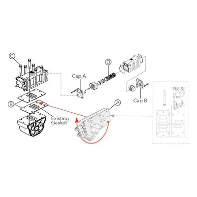Yamada Pumps Kit 804065 SVT-458 KIT FOR NDP-40/50/80
