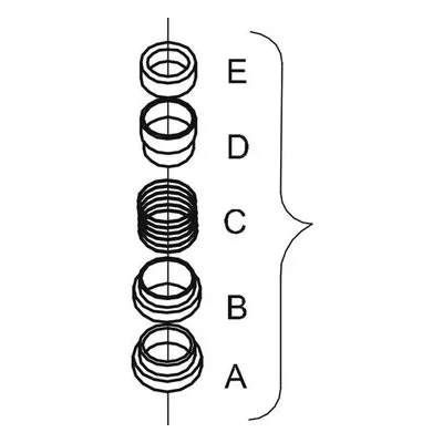Barnes Pumps 064434 Repair Pump Part Number SEAL, MECH, 1.00", C/CE/B-C/CE/B