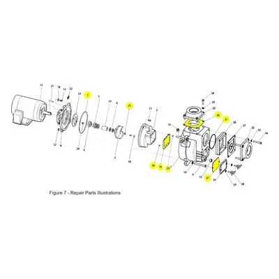 394E-95, 394F-95 & 399C-95 AMT Pump Repair Part 399C-300-90, BUNA GASKET/O-RING SUBGROUP KIT