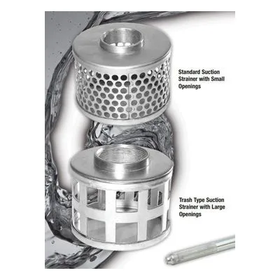 AMT Pump C210-90, Suction Strainers, Plated Steel, American Machine and Tool