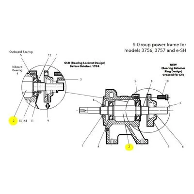 Goulds Pumps Repair Part 4K410 SHAFT